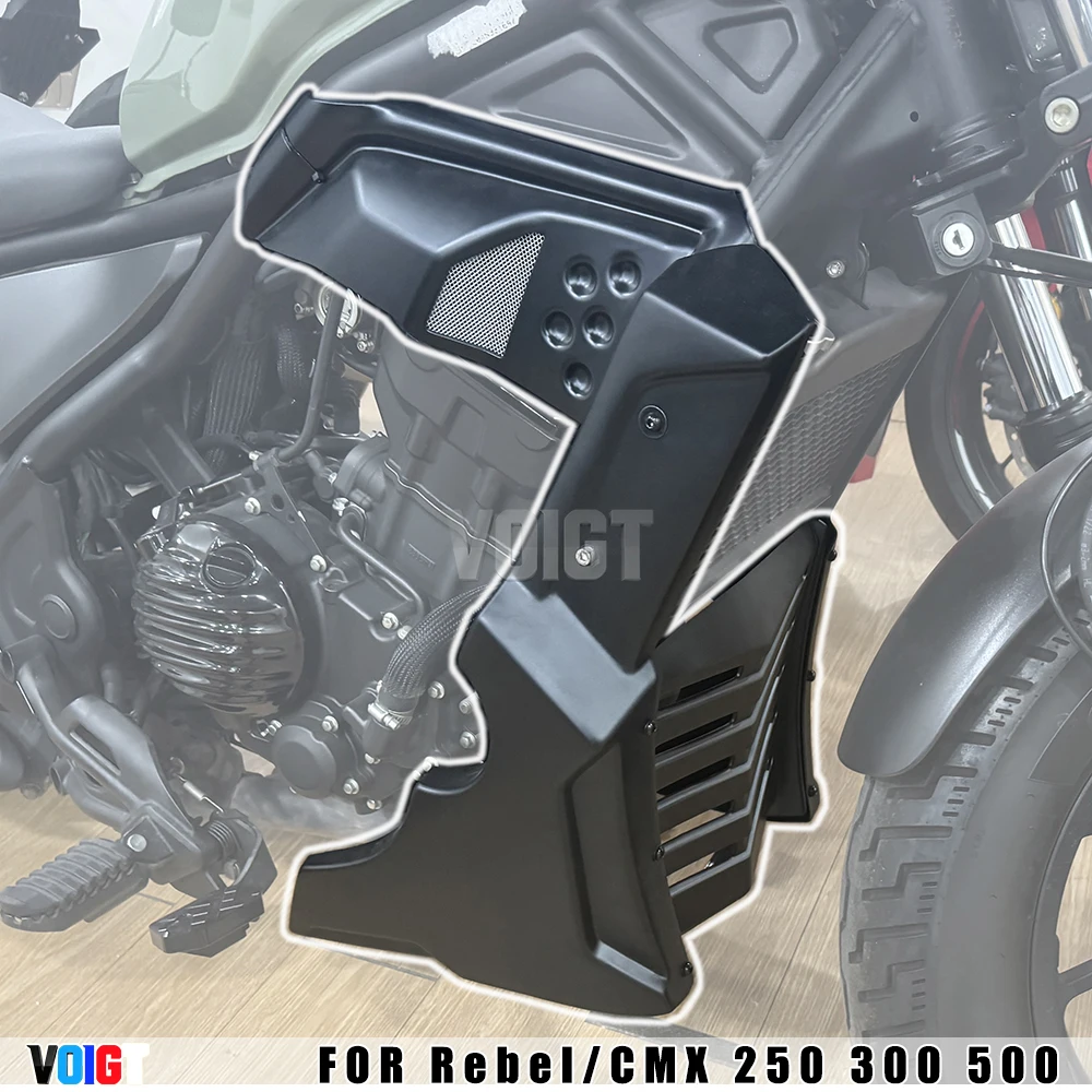 Under Cowl Set For Honda Rebel 250 300 500 CMX250 CMX300 CL500 Undercowl Side Belly Pan Body Lower Fairing Engine Cover Spoilers