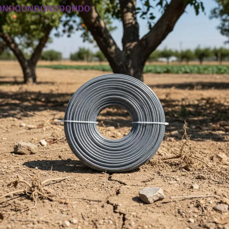 Heavy Duty Steel Core Trimmer Line Serrated Edge Abrasion Resistant for Professional Home Lawn Mowing Care