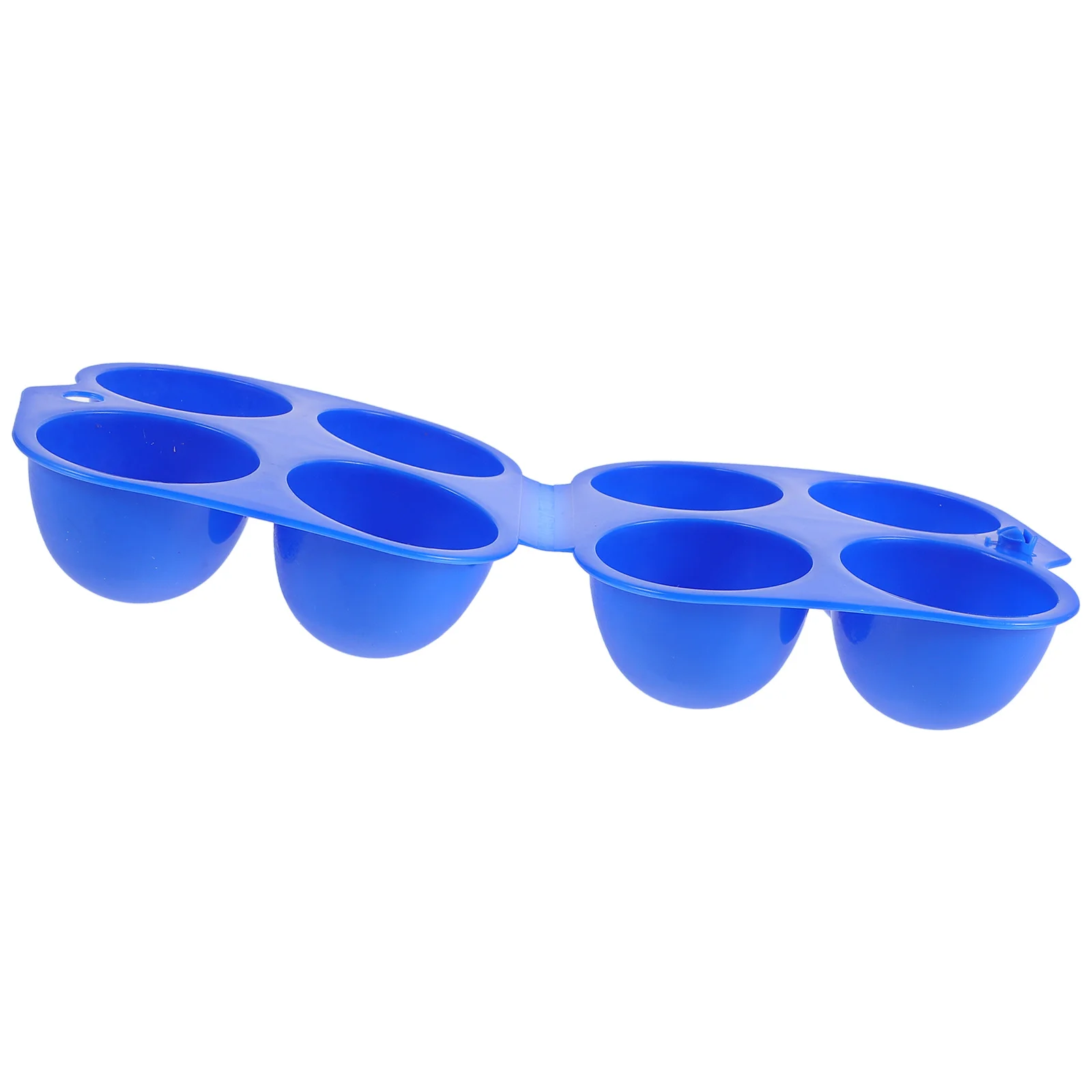 

Reusable 4 Slot Waterproof Egg Container Travel Friendly Design for Camping Outdoor Egg Carrier Box Refrigerator Storage