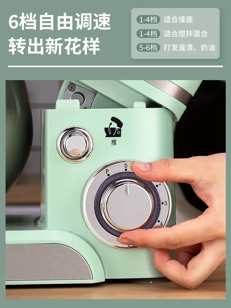 Chef machine household small multi-functional dough mixer whipped cream stirring desktop commercial fully automatic