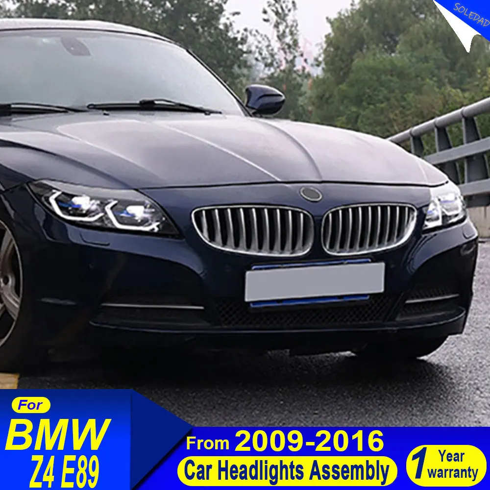 

Car Styling for BMW Z4 E89 2009-2016 LED Headlight LED Upgrade white Yellow DRL Projector Lens Dynamic HeadLamp Accessories