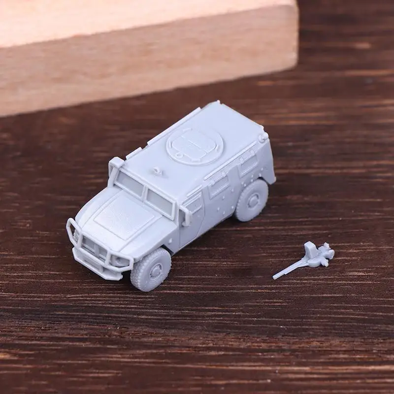 

1:144GAZ Tigr Light Armored Vehicle Model-Russian Truck Kit with Detailed Chassis,Resin Cast for Display&Diorama