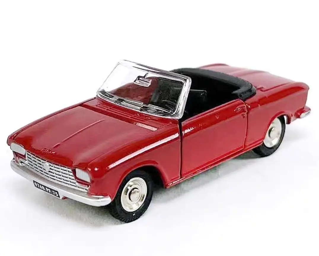 DINKY TOYS 1:43 CABRIOLET 204 PEUGEOT Alloy Car Diecasts & Toy Vehicles Car Model Miniature Scale Model Car For Children