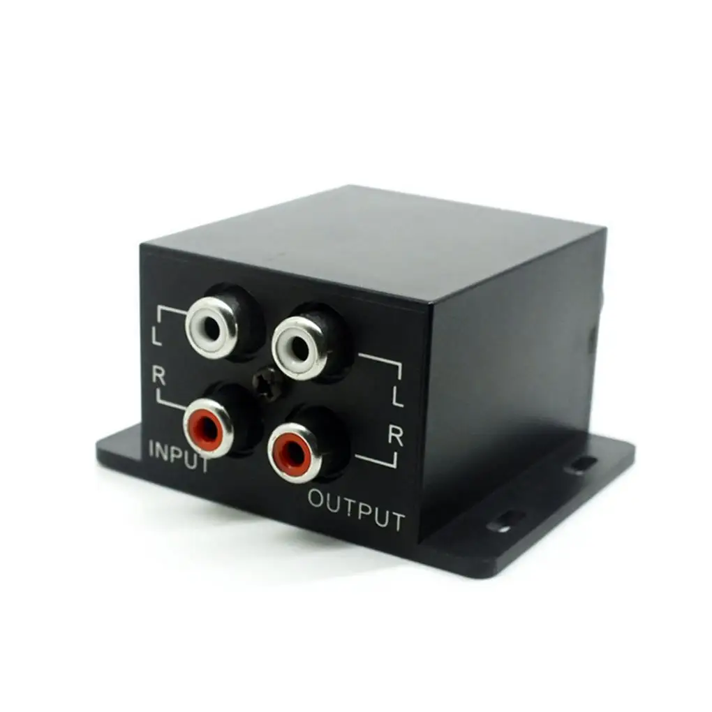 Auto Power Amplifier Practical RCA Output Interface Adjustable Bass Subwoofer Universal Crossover Controller