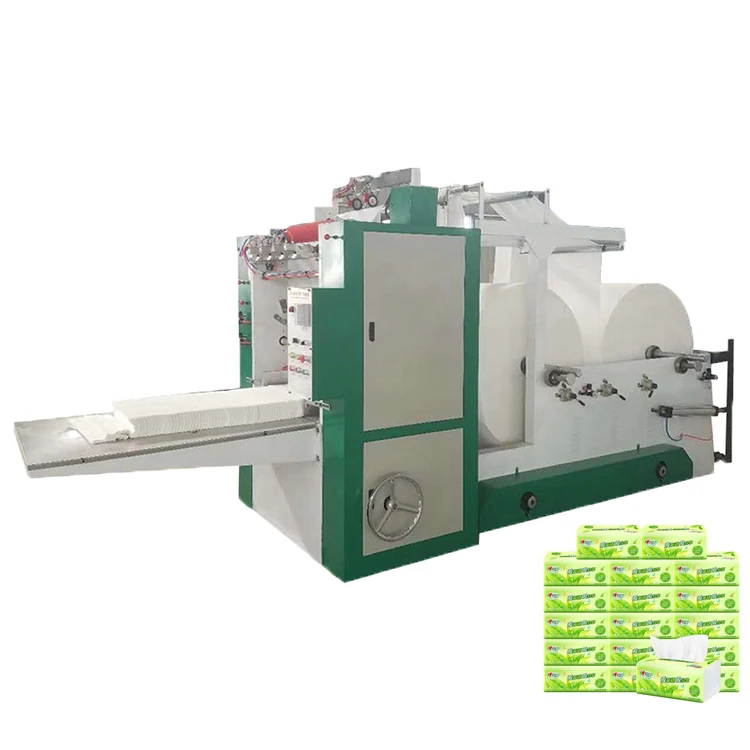 YG Factory Supply Automatic 3 Lines Facial Tissue Machine