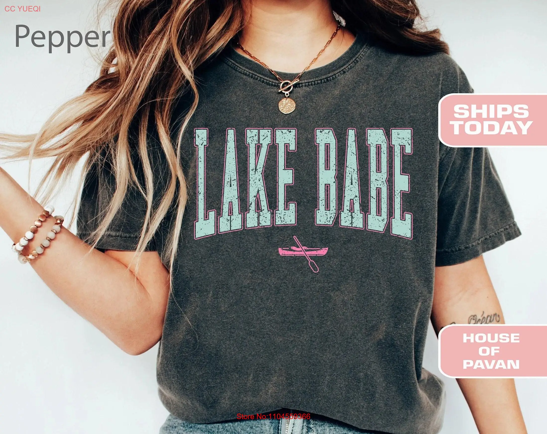 Lake Babe T Shirt Super Cute Comfort Colors Life Summer Boating Sunday Funday Ideas For Women long or short sleeves