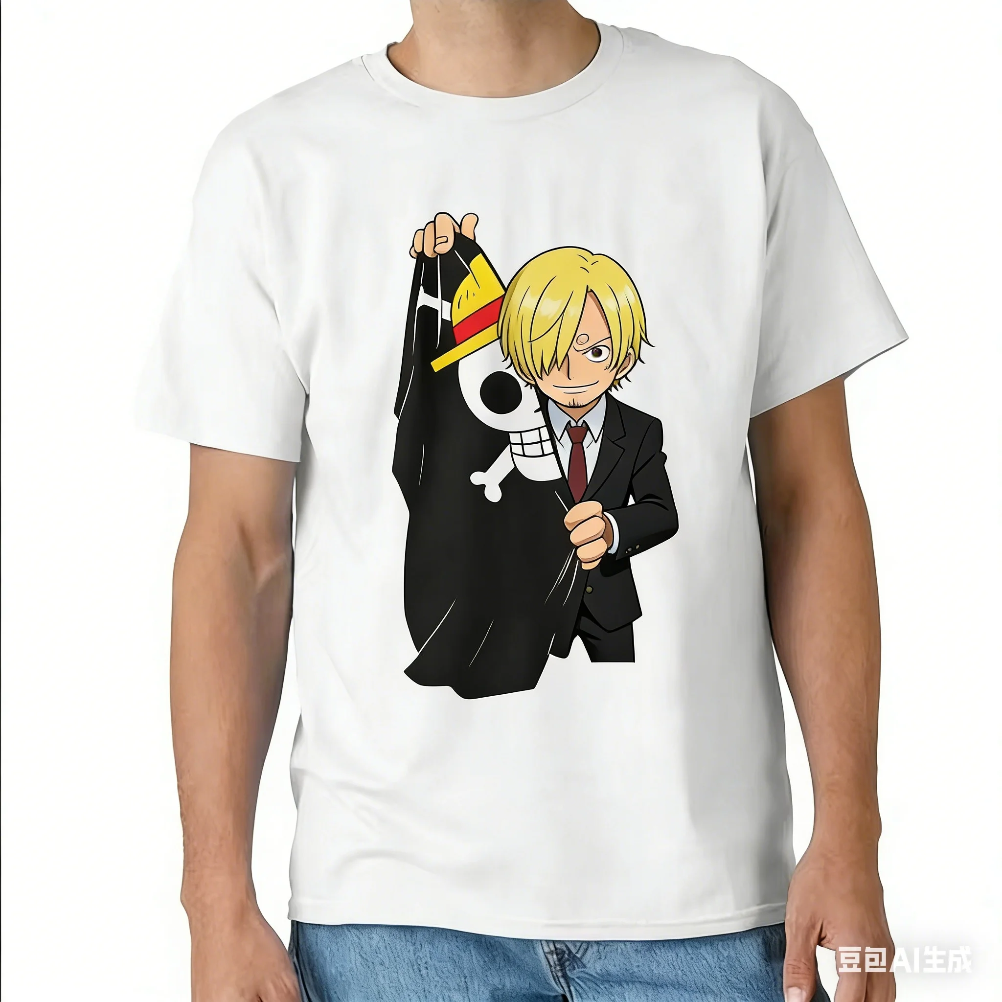 

Straw Hat Crew Family Photo! One Piece 26th Anniversary Limited T-Shirt, Loose Fit, Suitable for Daily Wear / Comic Con