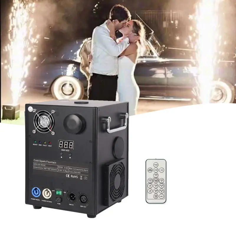 Stage Pyrotechnics Electric Sparkler Cool Fires Fireworks Machine For Stage Wedding Party Pyro