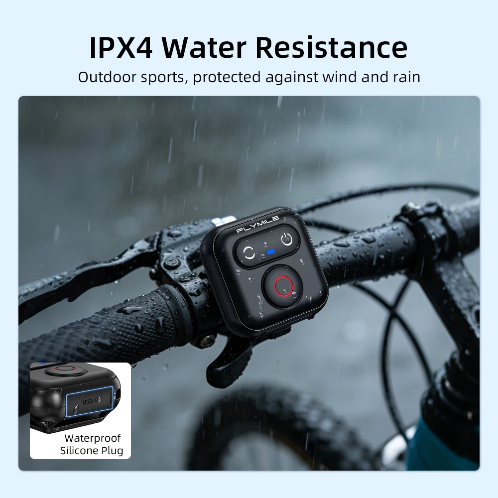 Bluetooth Remote Controller For Insta360 X5/X4/Ace Pro 2/Ace Pro Camera Ios&Android Shutter Release Button Controller image 4