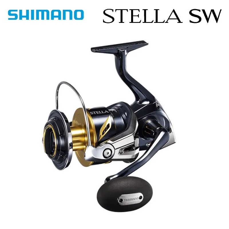 Shimano Stella SW carrete de pesca giratorio Original de agua salada 4000-30000 X-ship hecho en Japón rueda de pesca de mar