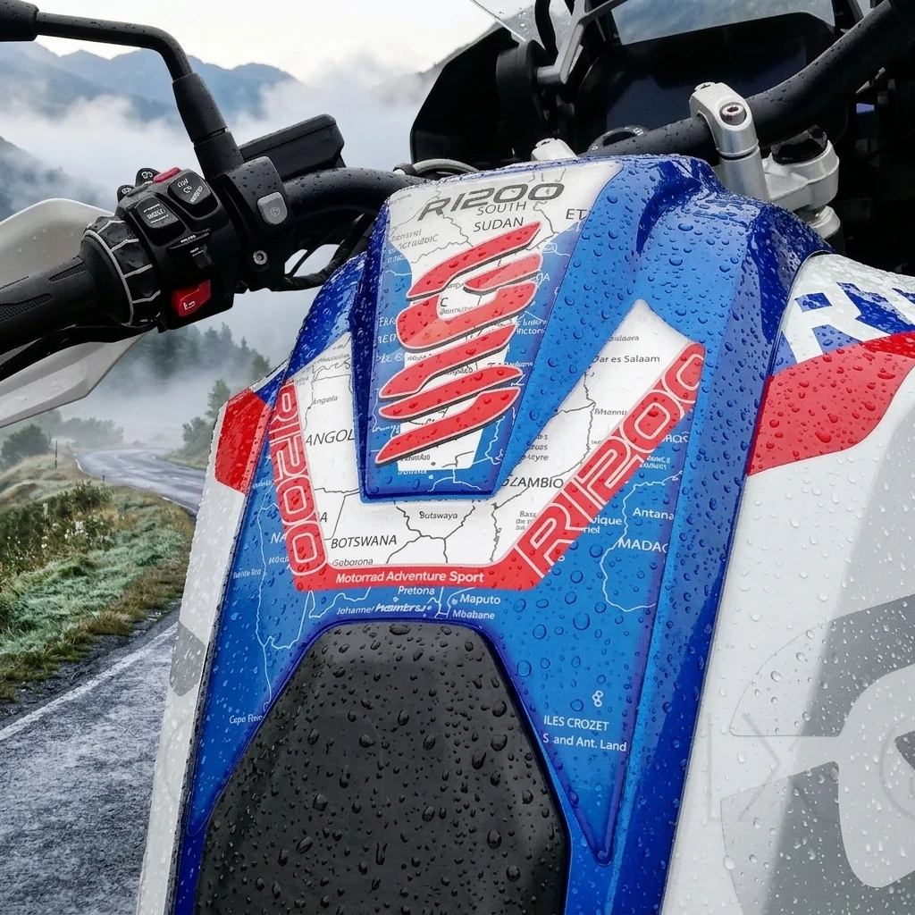 

Наклейка-накладка на бензобак мотоцикла для BMW Motorrad R1250GS R1250GS Rallye HP 2018-2022 (не ADV)