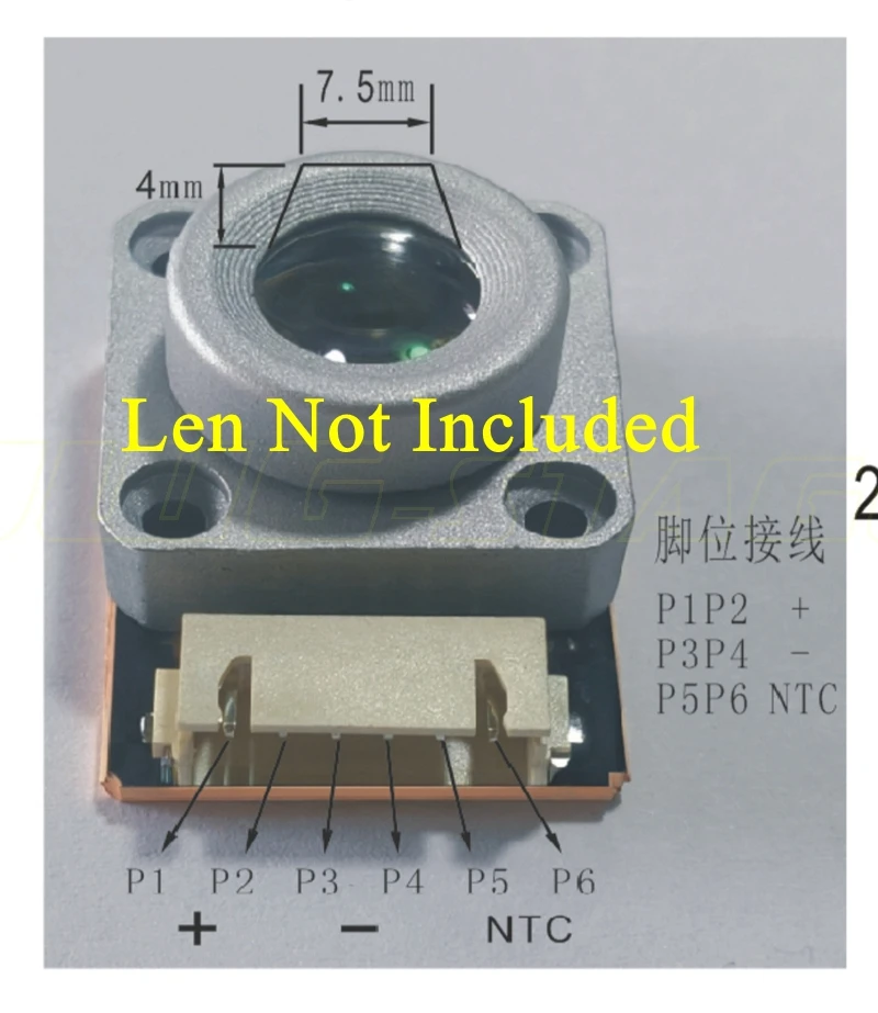 3pcs/lot 13V-15V 5a-6a LED Bead Lamp For Stage Lights Projection Lights
