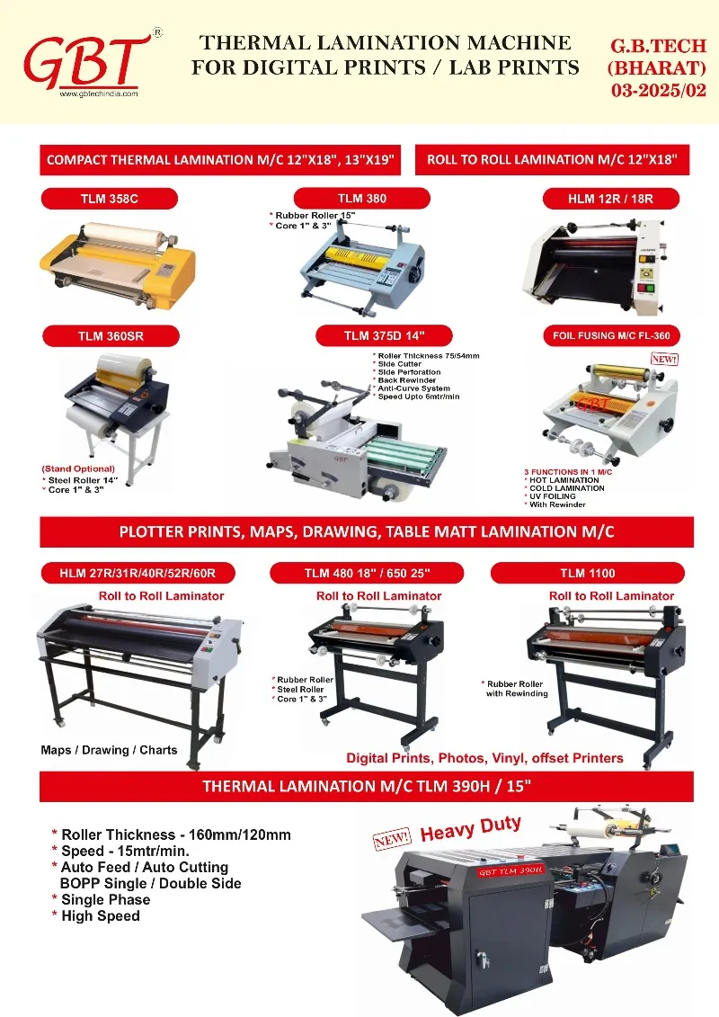 GBT High Automatic 4 Plate A3 Paper Folding Machine 130W Heavy-D uty Motor 30-200 Pcs/min 500 Sheet Capacity 220V 50Hz view 3