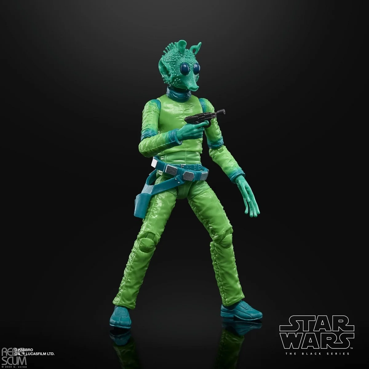 6 Inch Star Wars The Black Series Kenner 50th Bounty Hunter Greedo Action Figure Toy Collection