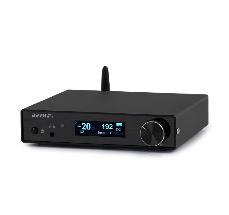 BRZHIFI SU12 Dual AK4493S digital audio decoder dac hifi BT5.1 computer usb hard decoding dsd512