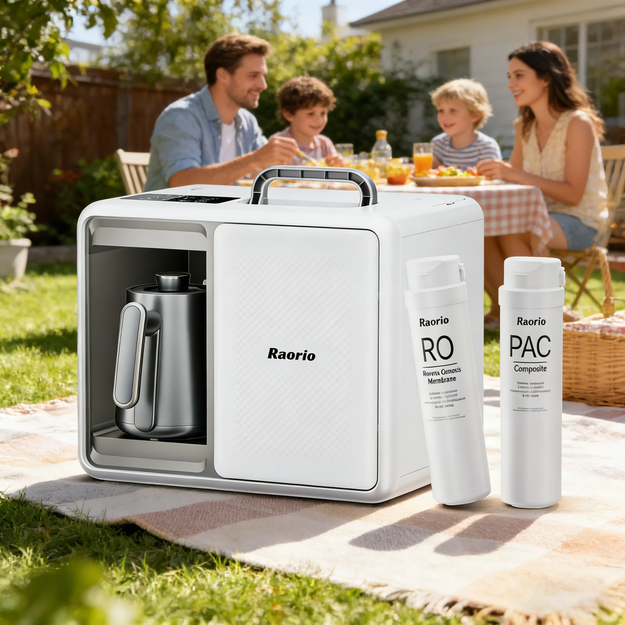 

Hot Water Supply Disaster Water Drinking Portable RO 5 Stage Water Purifier&Anywhere FreshWater UV Filter Clean Water&Fast Food