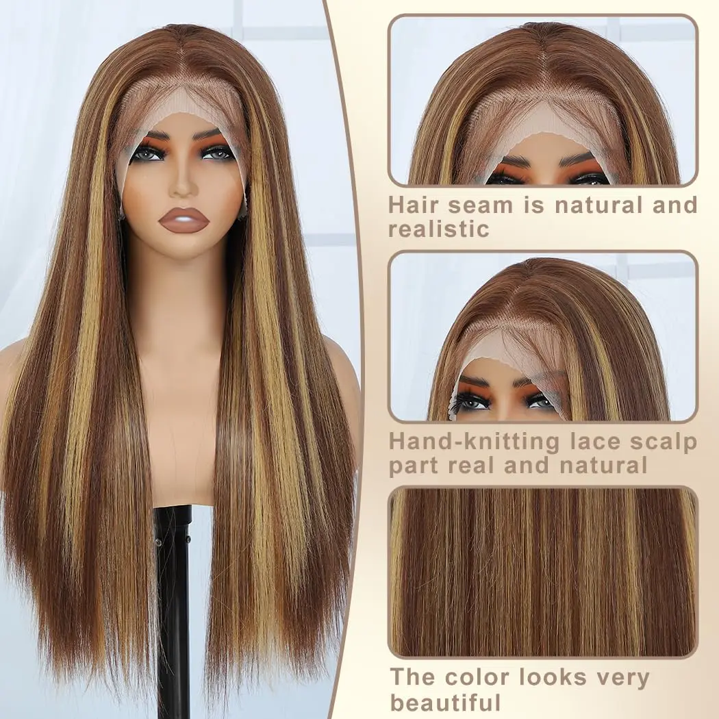 40 بوصة تسليط الضوء على 4/27 مستقيم 13x6 الدانتيل الباروكة الأمامية شعر الإنسان 200 الكثافة البرازيلي الشعر البشري قبل قطعها الملونة الدانتيل الباروكات