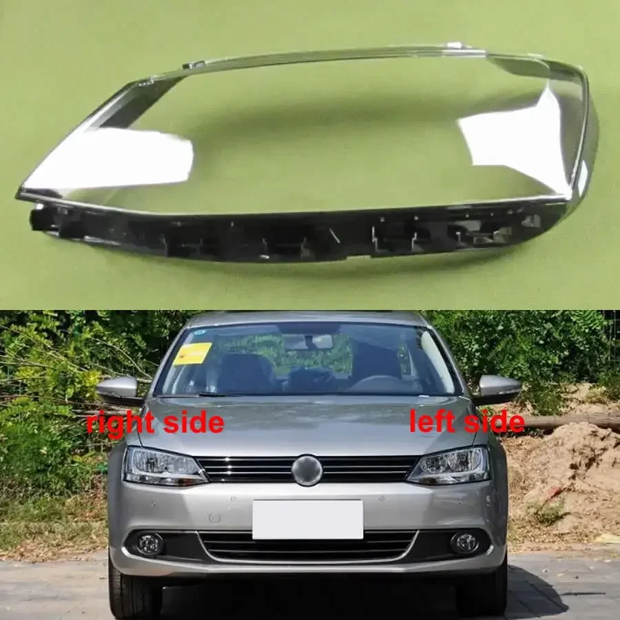 

For VW Jetta (Sagitar) 2012 2013 2014-2018 Headlamp Transparent Mask Cover Headlight Shell Plexiglass Replace Original Lens