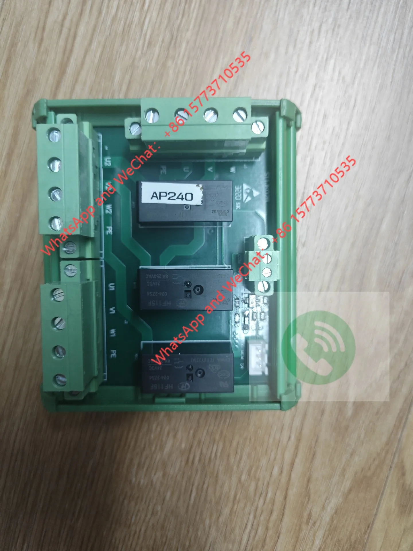Mazak machining center, tool arm tool changer relay control board, disassembled part.