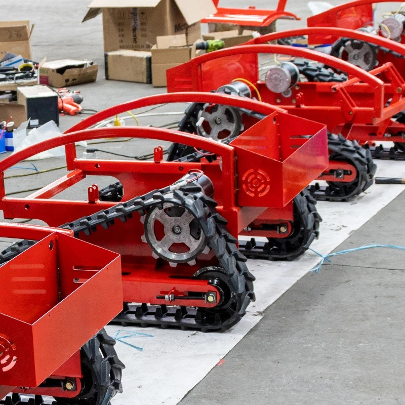 Industrial 24V Powered Self Propelled Lawn Mower Steel Blade Garden Tool