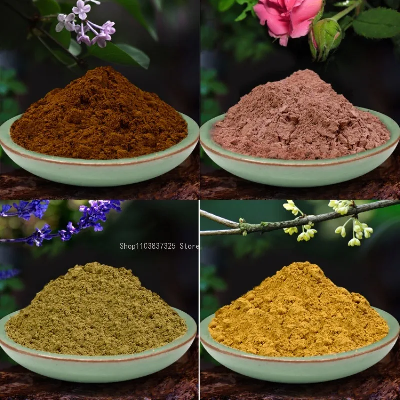 10/50 جرام مسحوق زهرة النباتات الطبيعية البخور المنزل داخلي/مكتب/موقد كهربائي الروائح/مواد صنع البخور مختومة يدويًا