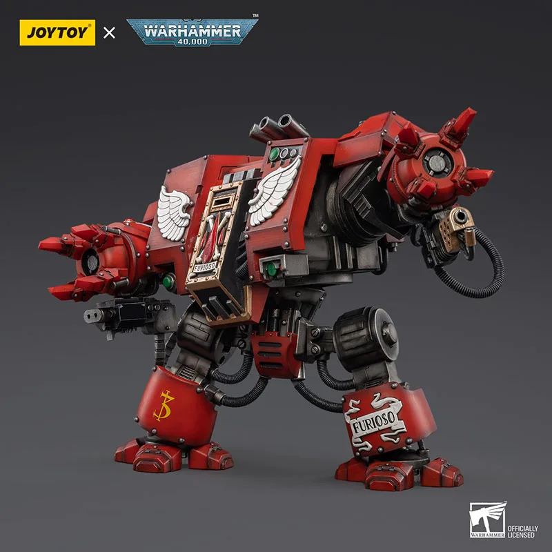 

JOYTOY Warhammer 40K 1/18 Blood Angels Furioso Dreadnought Brother Samel Action Figure Model Collectible Toy