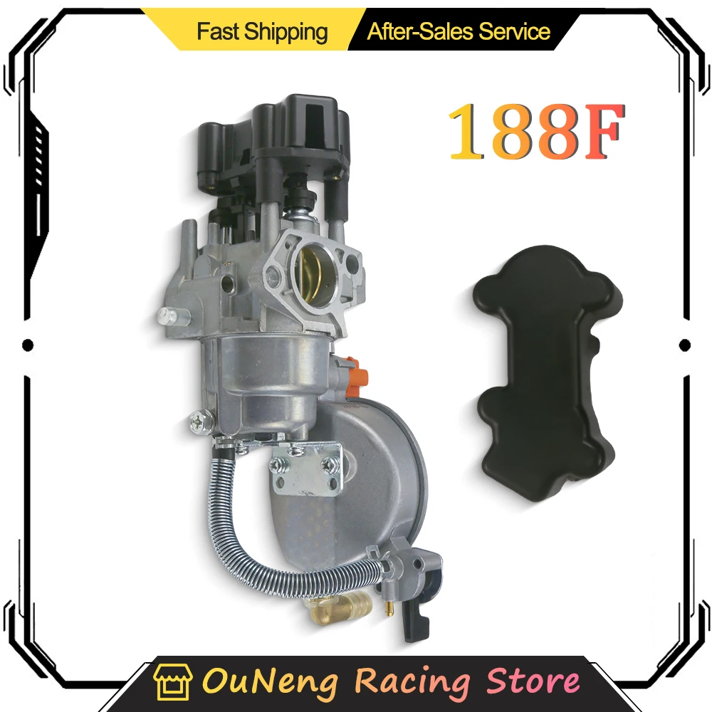 

Для Honda GX390 GX340 4,5-5,5 кВт 188F бензиновый газ небольшие двигатели генератор карбюратор карбюратор