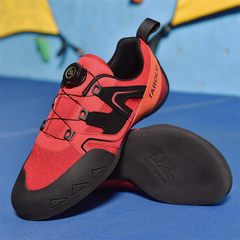 Professional Rock-Climbing Shoes Indoor Outdoor Men Women Climbing Shoes Beginners Entry-level Rock-Climbing Bouldering Sneakers