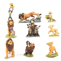 9Pcs/12Pcs Disney Cartoon The Lion Guard King Figures Kion Simba Bunga Beshte Fuli Ono Pvc Action Figure Toys Gift for Children