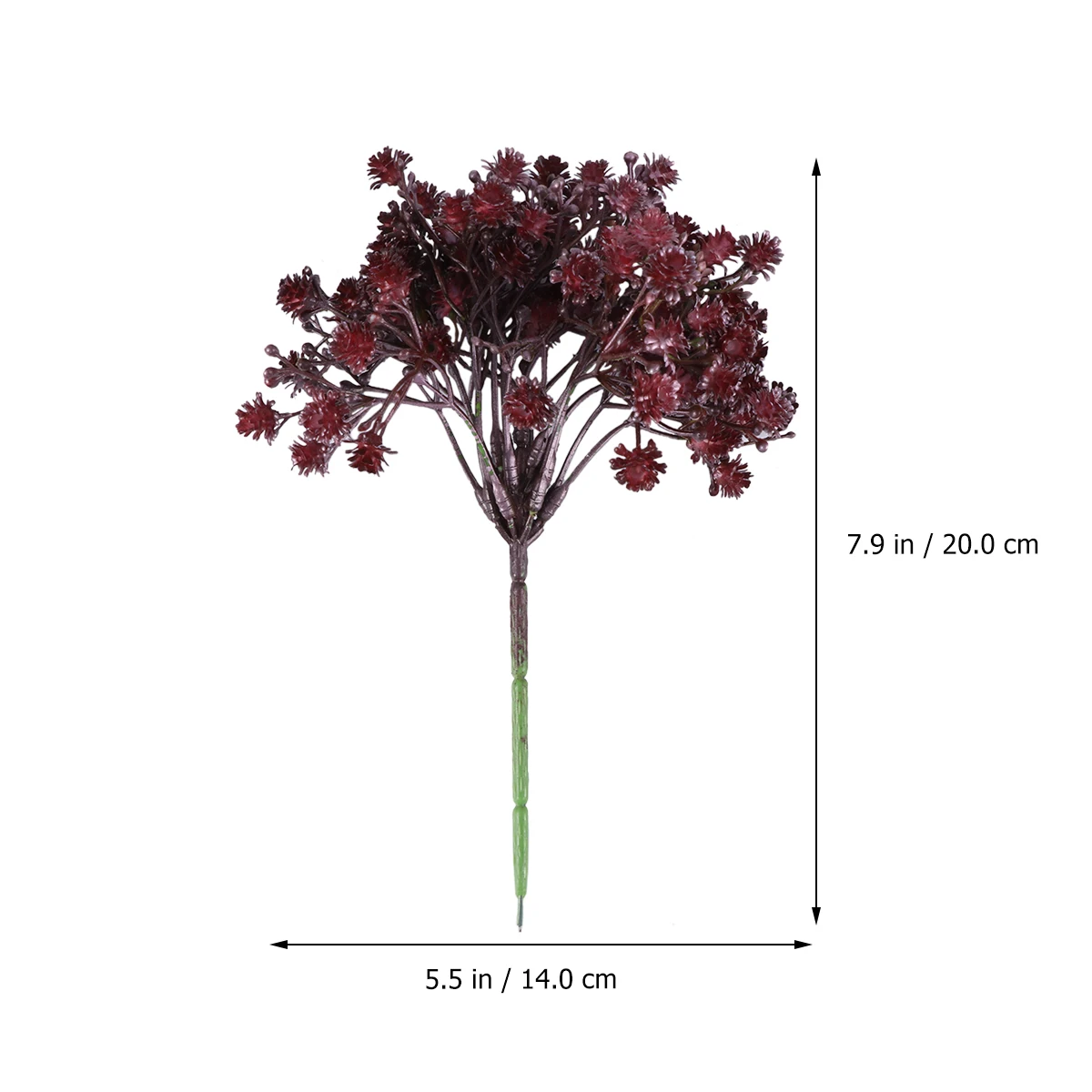 

Artificial Gypsophila Pearl Powder Plastic Flower Home Wedding Decoration Eco Friendly Room Cafe Restaurant Scene