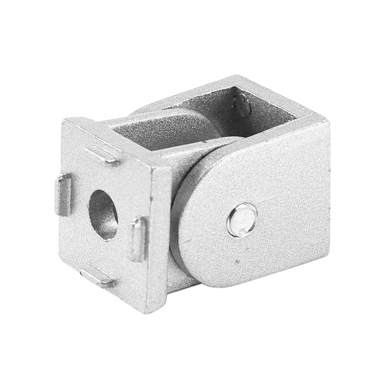 

2025 Trend 12Pcs/Lot Alloy Flexible Pivot Joint Connector For Eu Standard Aluminum Extrusion Profile 2020