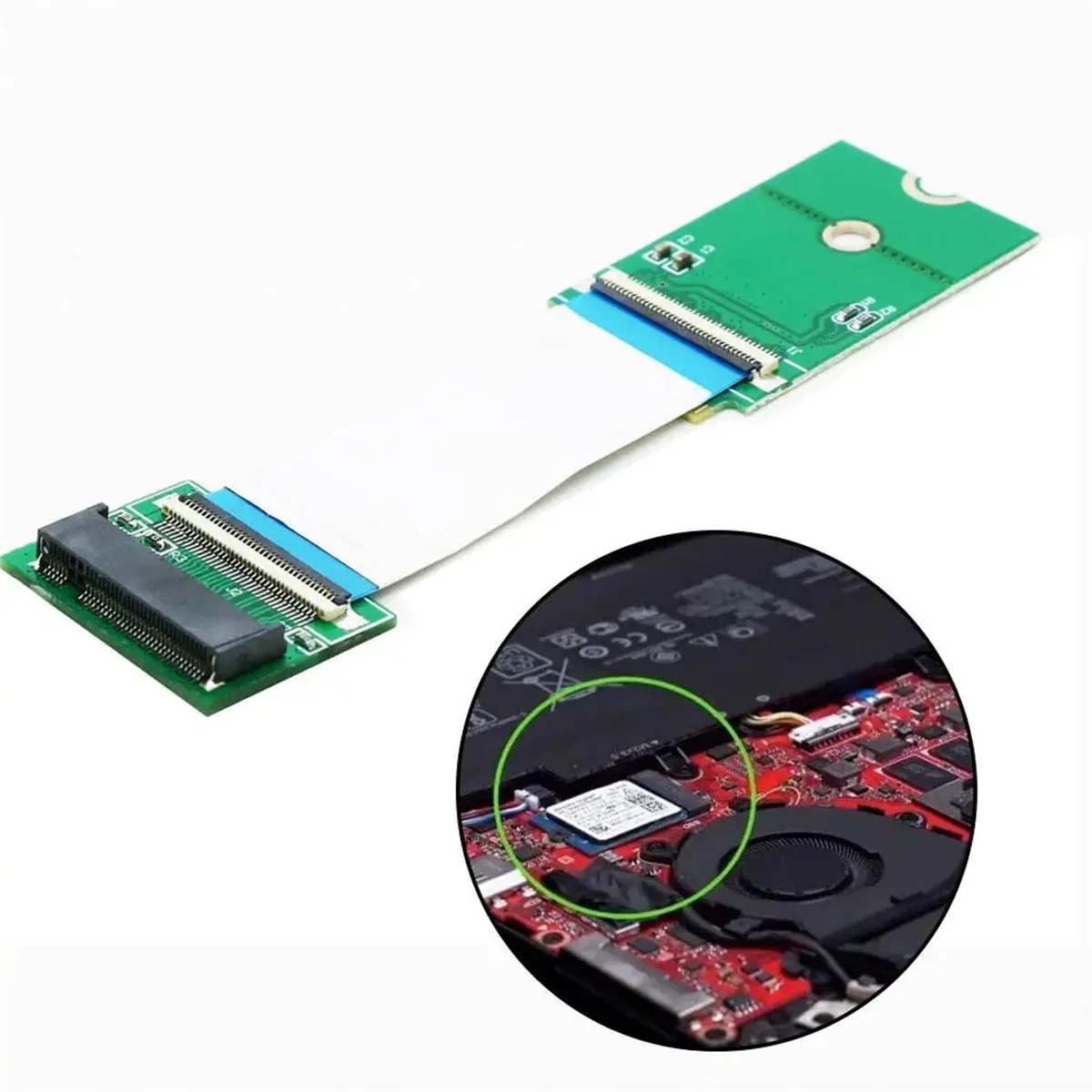 

T36C M2 2242 to NVME2280 Hard Drive Modification Board for Legion Go Handheld