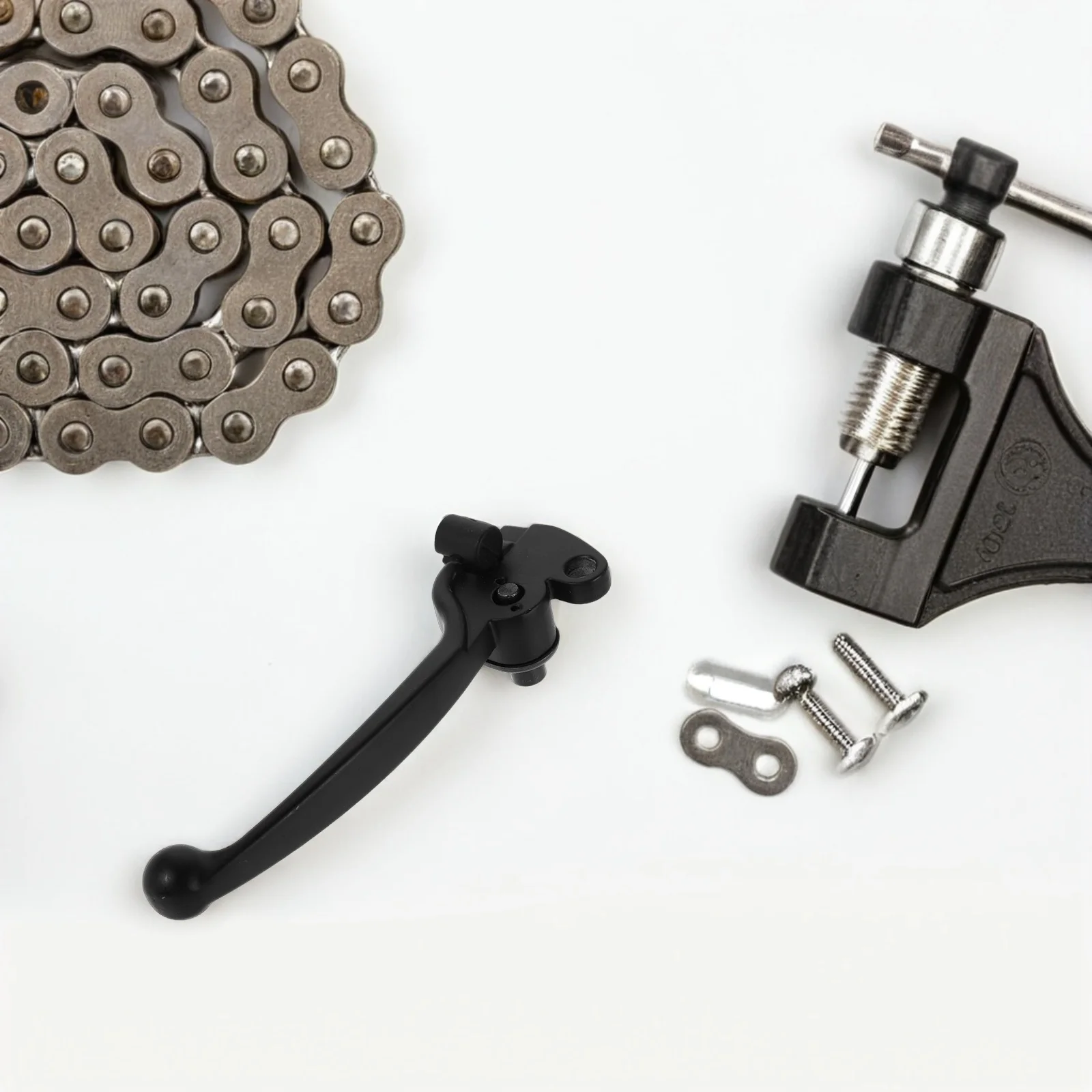 

Dual Motorcycle Brake Accessories Right Hand Brake Lever High Precision Metal Handle for Motorcycles Durable Ergonomic Design