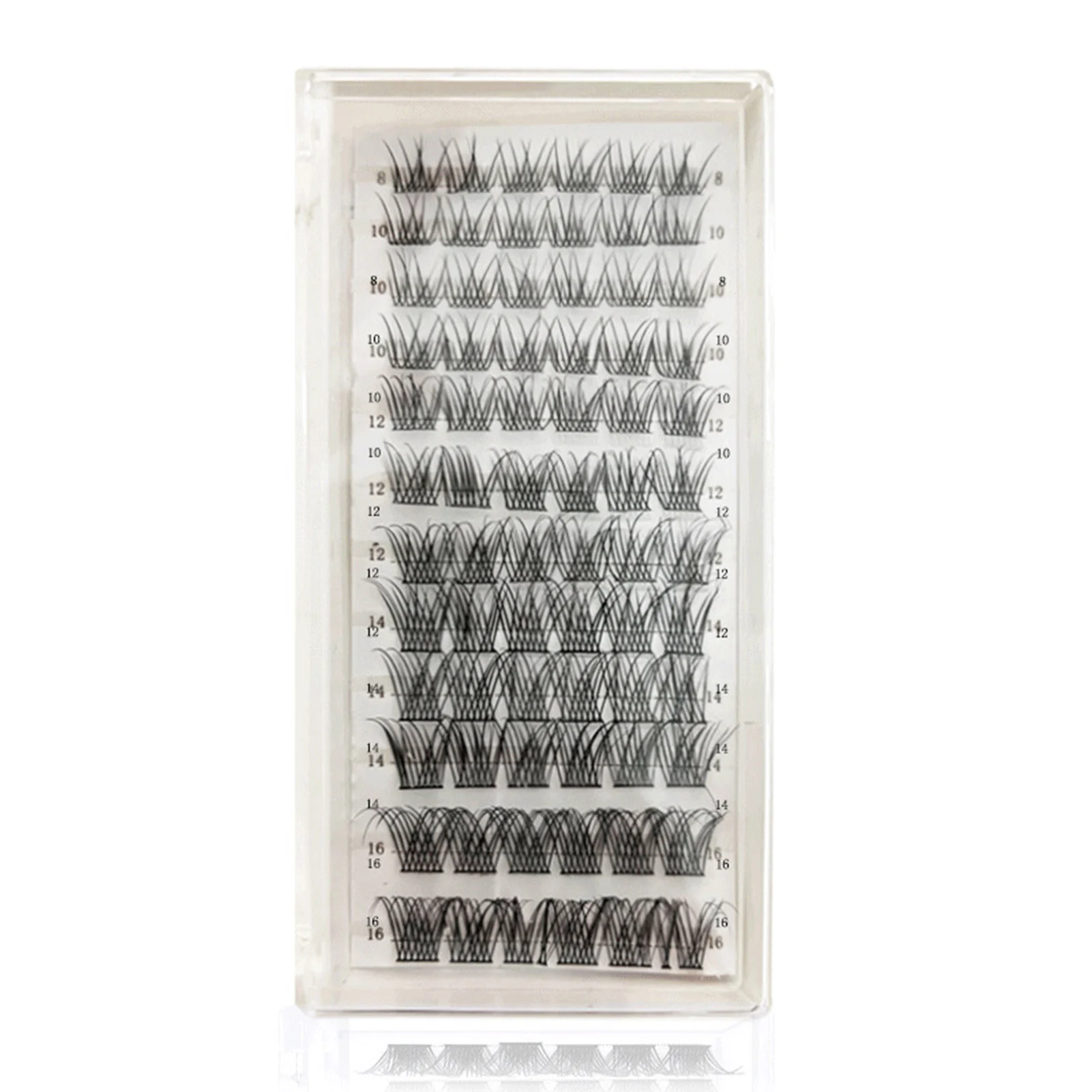 Individual False Eyelashes Grafted Lashes Soft Comfortable No Irritation Eyelashes for Beauty Eye Cosplay DIY Makeup