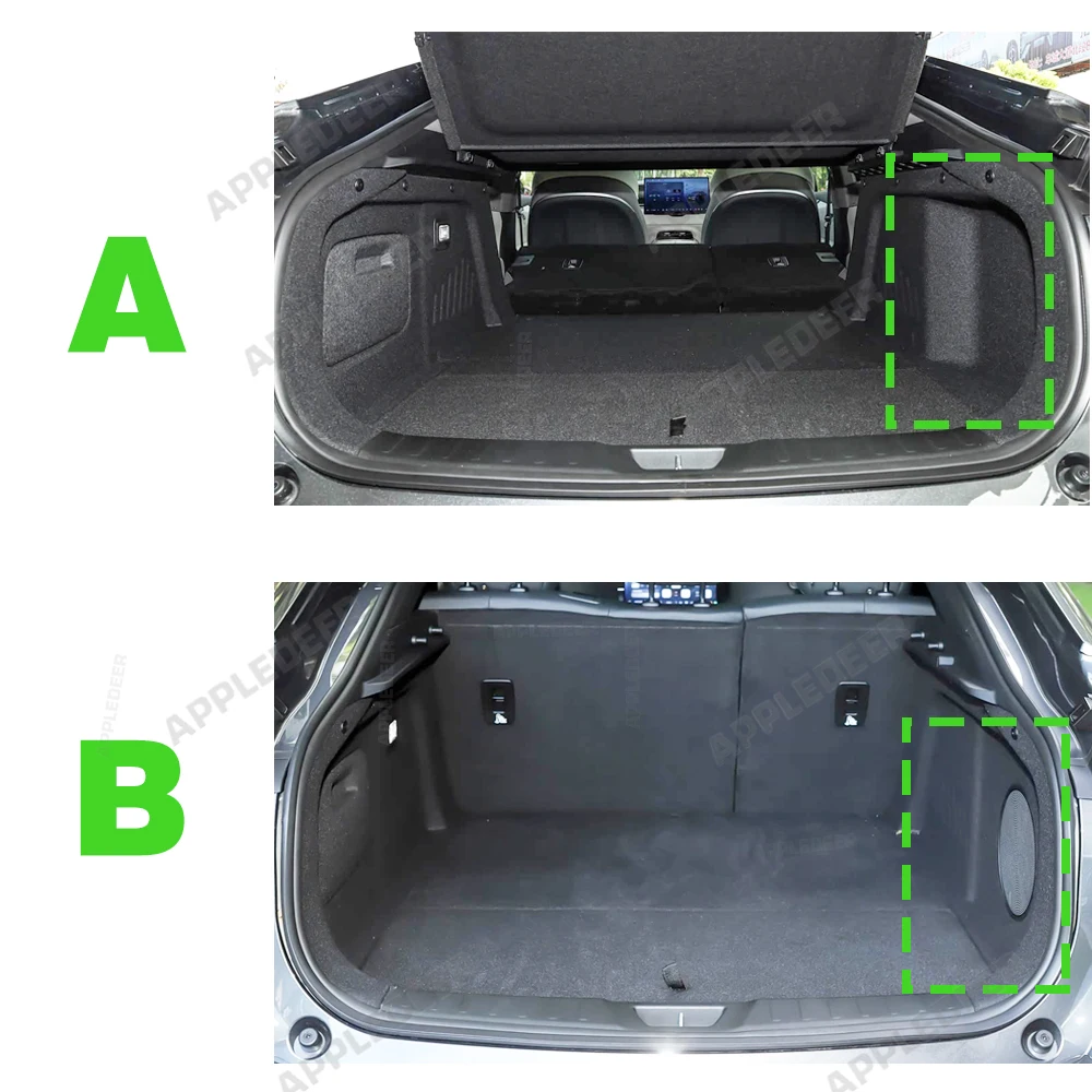Car Floor Mats For Changan Deepal L07 L7 2024-2027 2026 2025 Car Trunk Mats Dirt-Proof Waterproof Scratch-Resistant