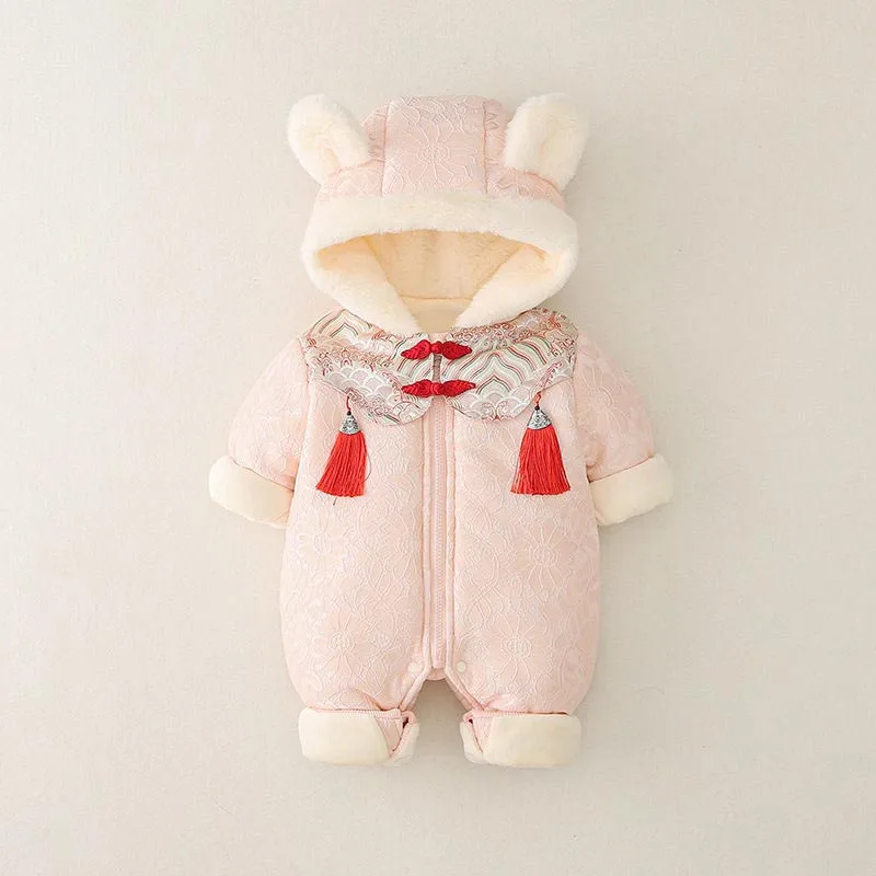 Baby Autumn Winter Rompers For Baby Boys Jumpsuit For Kids Overalls Children Newborn Baby Girls Clothes Christmas Clothing