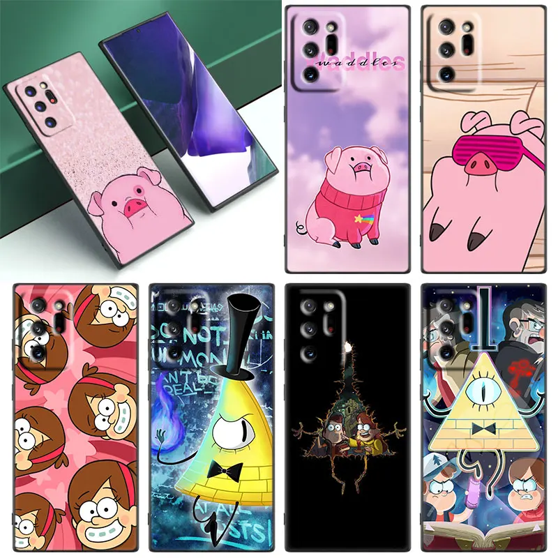 Gravity Fall Family pig Case For Samsung Galaxy M13 M12 M11 M21 M22 M23 M31S M32 M33 M51 M52 M53 5G Note 20 Ultra 10 Lite Plus