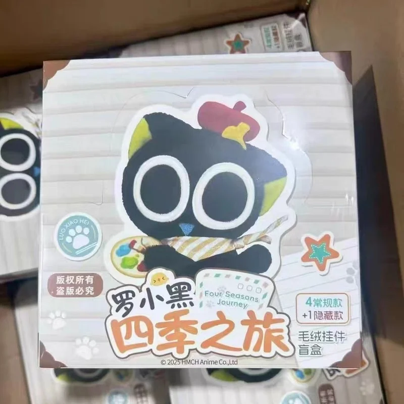 

Оригинальные военные хроники Luo Xiaohei 2, серия «Четыре сезона путешествие», кулон, глухая коробка, аниме, куклы Hei, милая рождественская игрушка в подарок