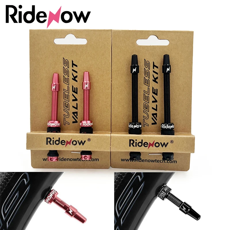 Ridenow Tubeless Presta Valves (2PCS 1