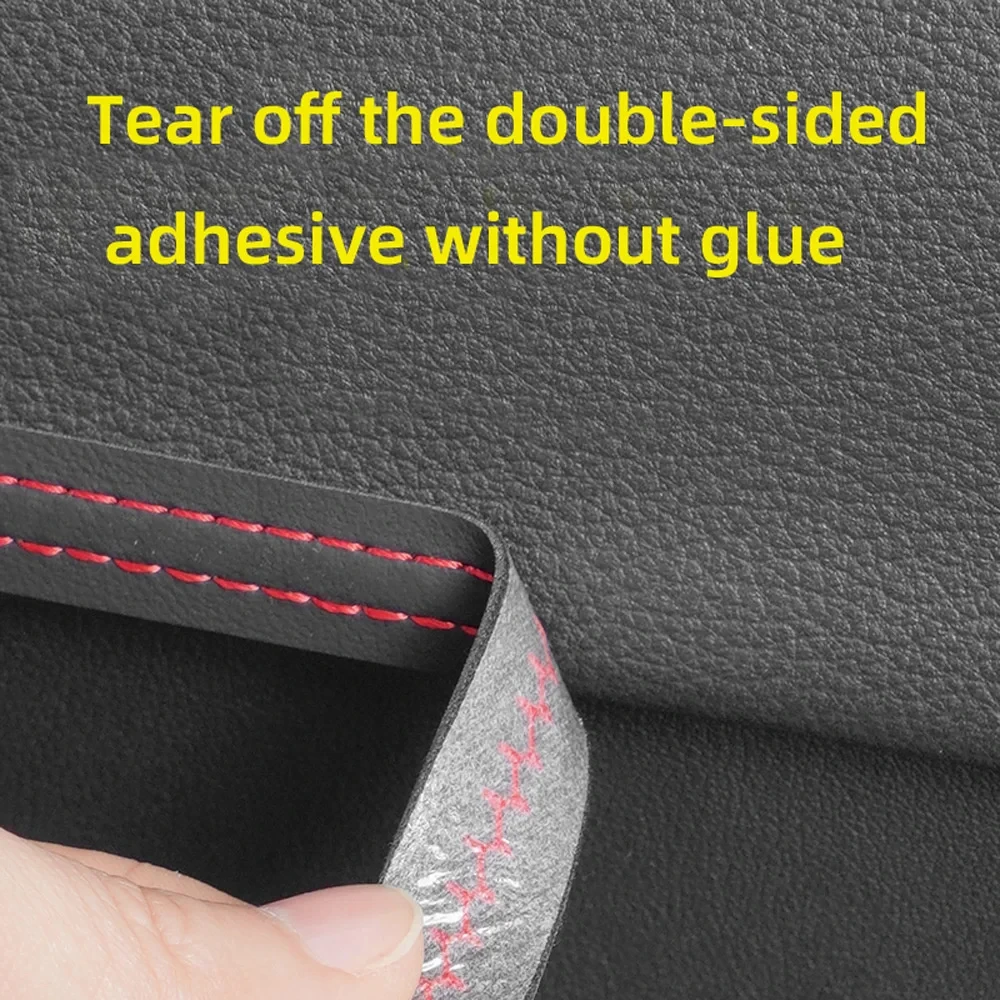 Self-adhesive Moulding Trim Car Interior Styling Dashboard PU Leather Decoration Line DIY Braid Strip Car Decoration