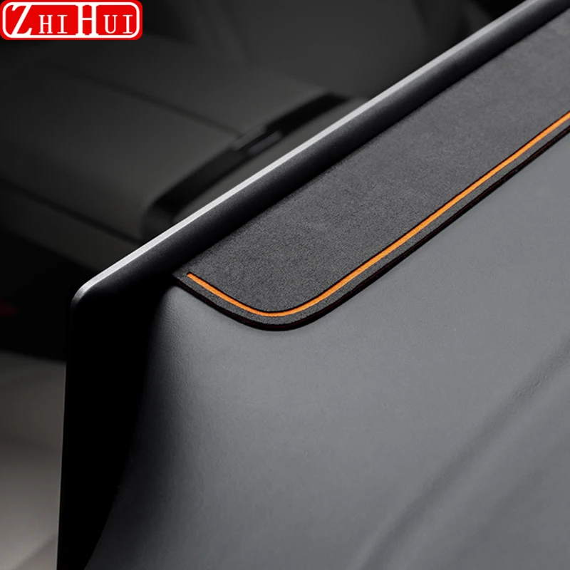 For Lixiang Li L6 L7 L8 L9 Car Styling Behind Screen Decorative Stickers Suede Dashboard Sticker Auto Modified Accessories