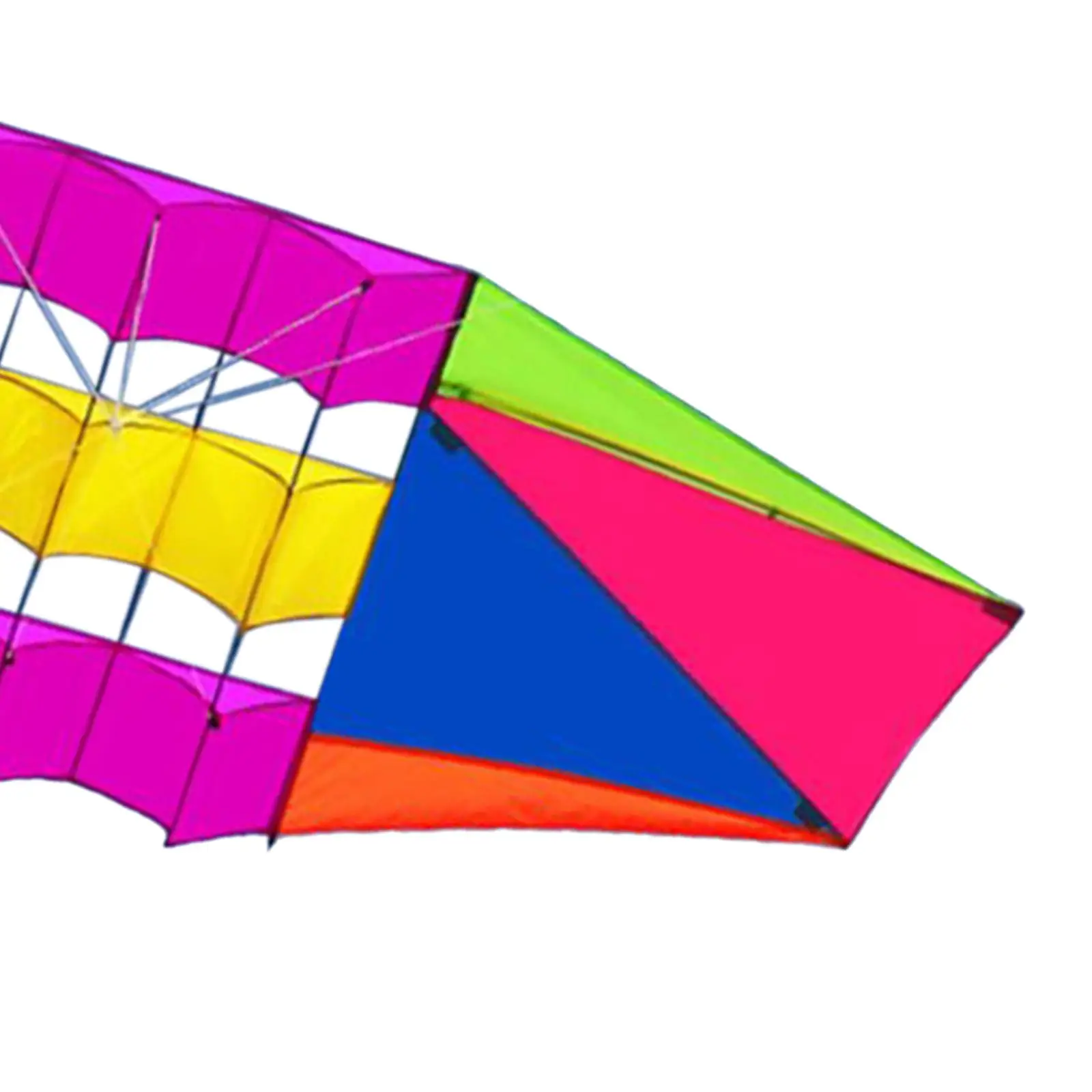 Cometa colorida, juguetes deportivos al aire libre, fácil de volar, ocio, 250Cm x 80cm, cometa de entretenimiento para parque, playa, jardín, adultos y niños