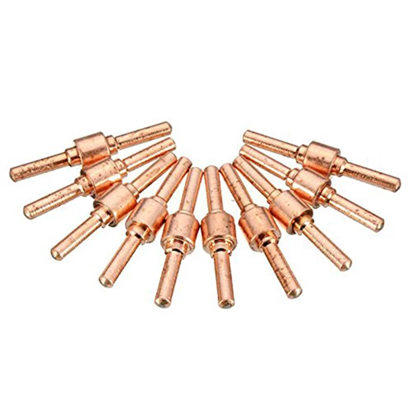 

ABRW-180Pcs Red Copper Extended Long Plasma Cutter Tip Electrodes & Nozzles Kit For PT31 LG40 40A Cutting Torch