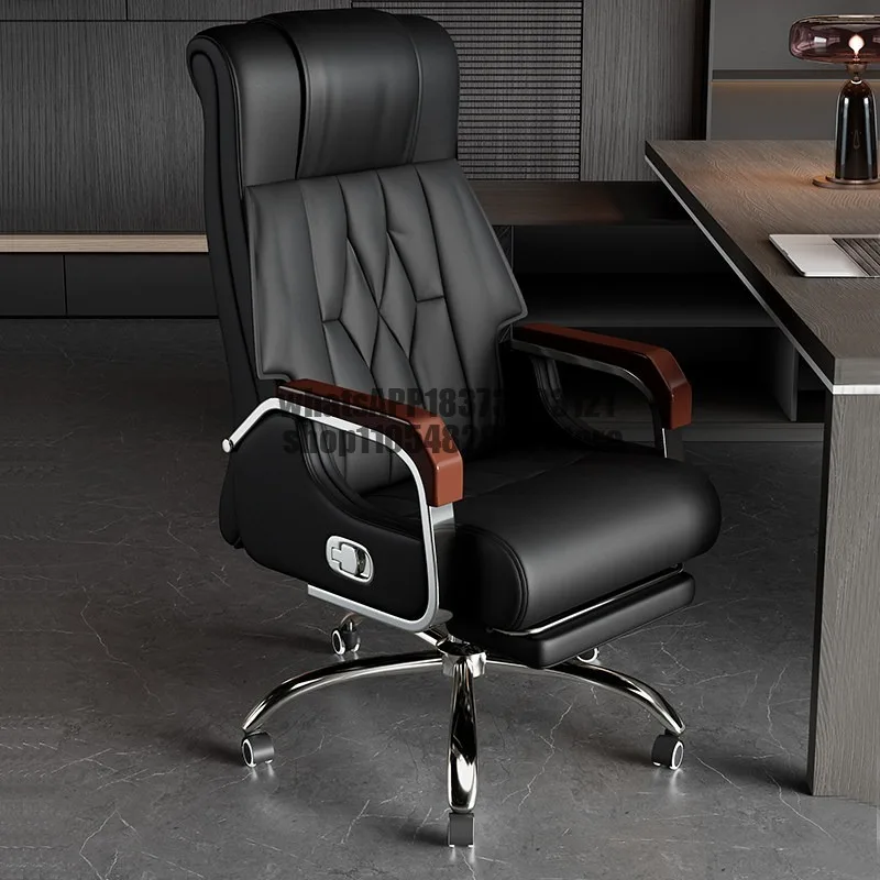 Home lunch break reclining massage chair business leather office chair