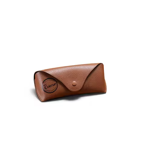 1/2/5 PCS Leather Glasses Case High-end Glasses Box Protector Eyeglasses Accessories