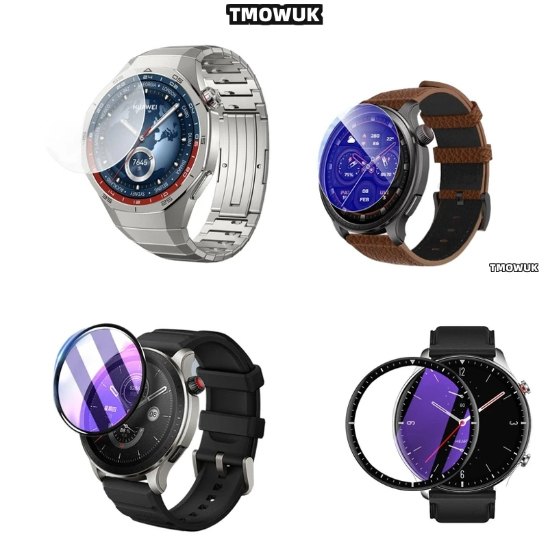 

For Amazfit GTR Cheetah Pro Active Edge Balance 2 Falcon - Dust-Proof Screen Guard Kit
