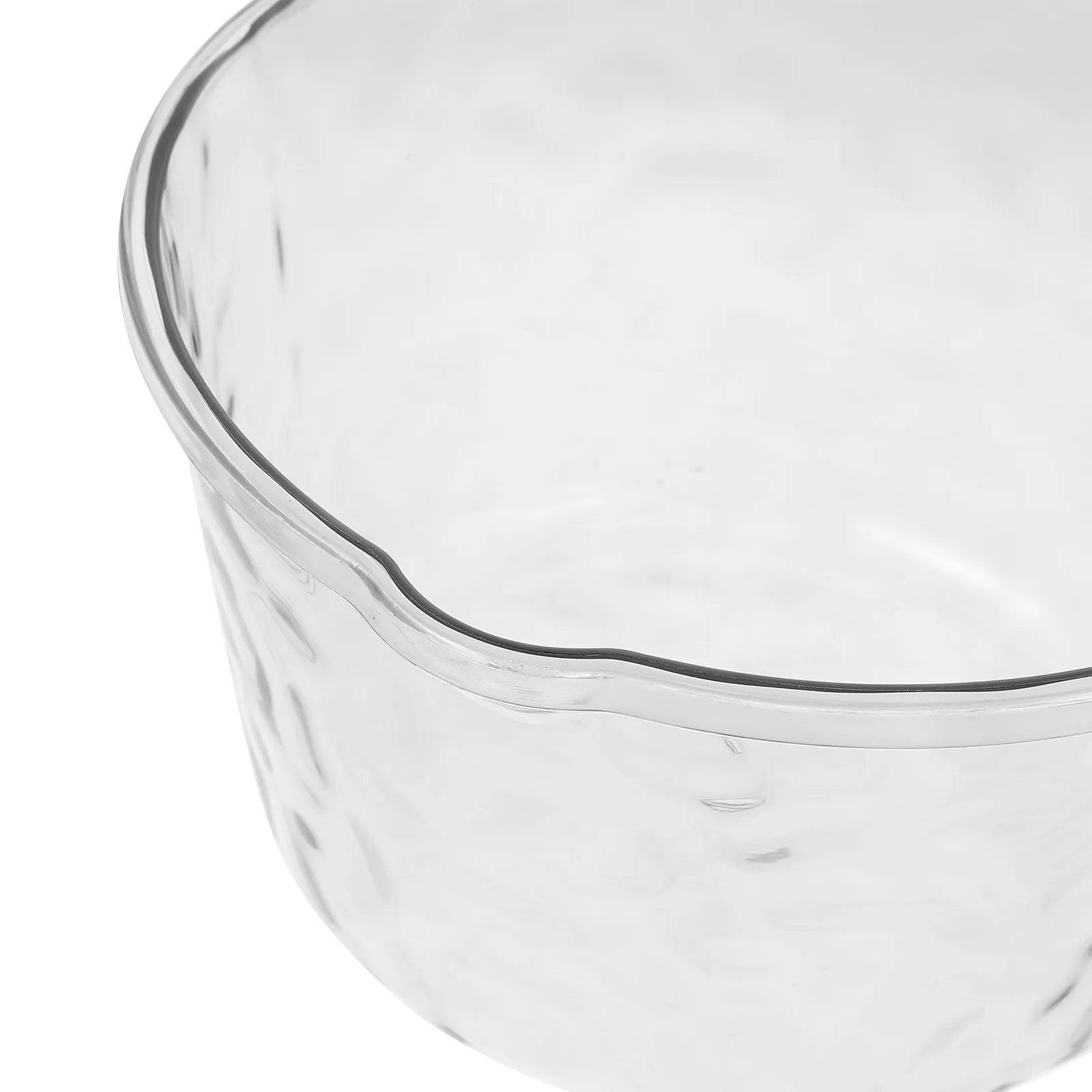 Home Bath Plastic Water Ladle Deepened Thick Long Handle Transparent Scoop for Hair Washing Kitchen Bathroom Bathing Rinse Cup