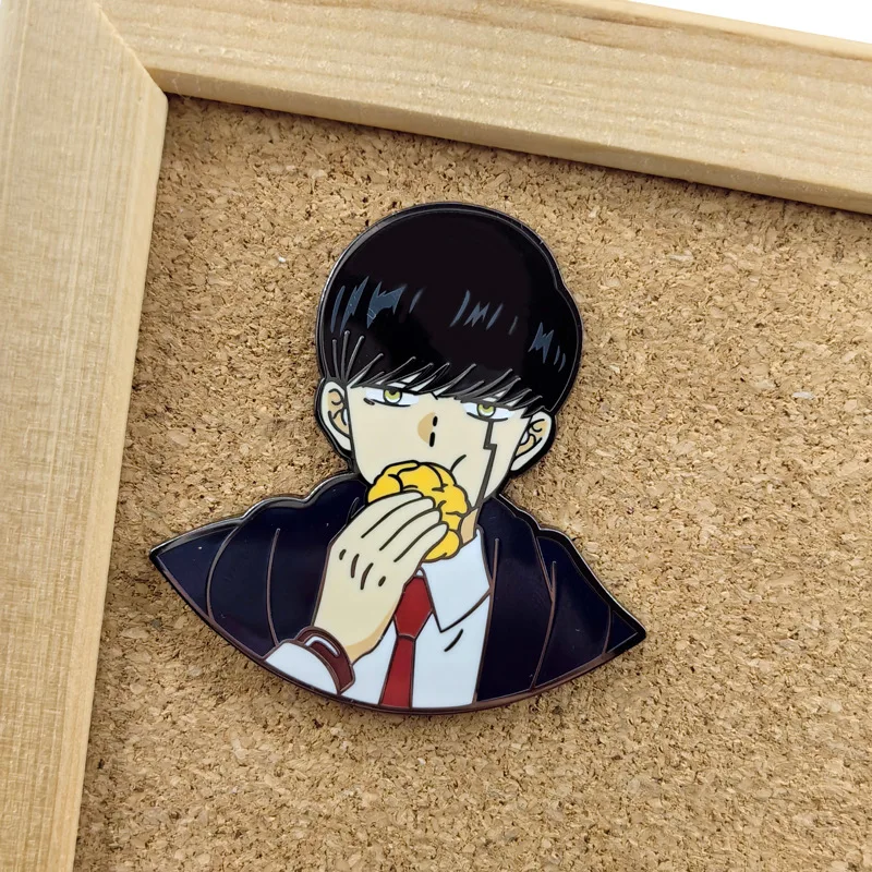 Mash Burnedead Metall-Anstecknadeln, Anime Mashle: Magic and Muscles Pins, Broschen für Rucksack, Kleidung, Revers, ACG-Deko, Cosplay