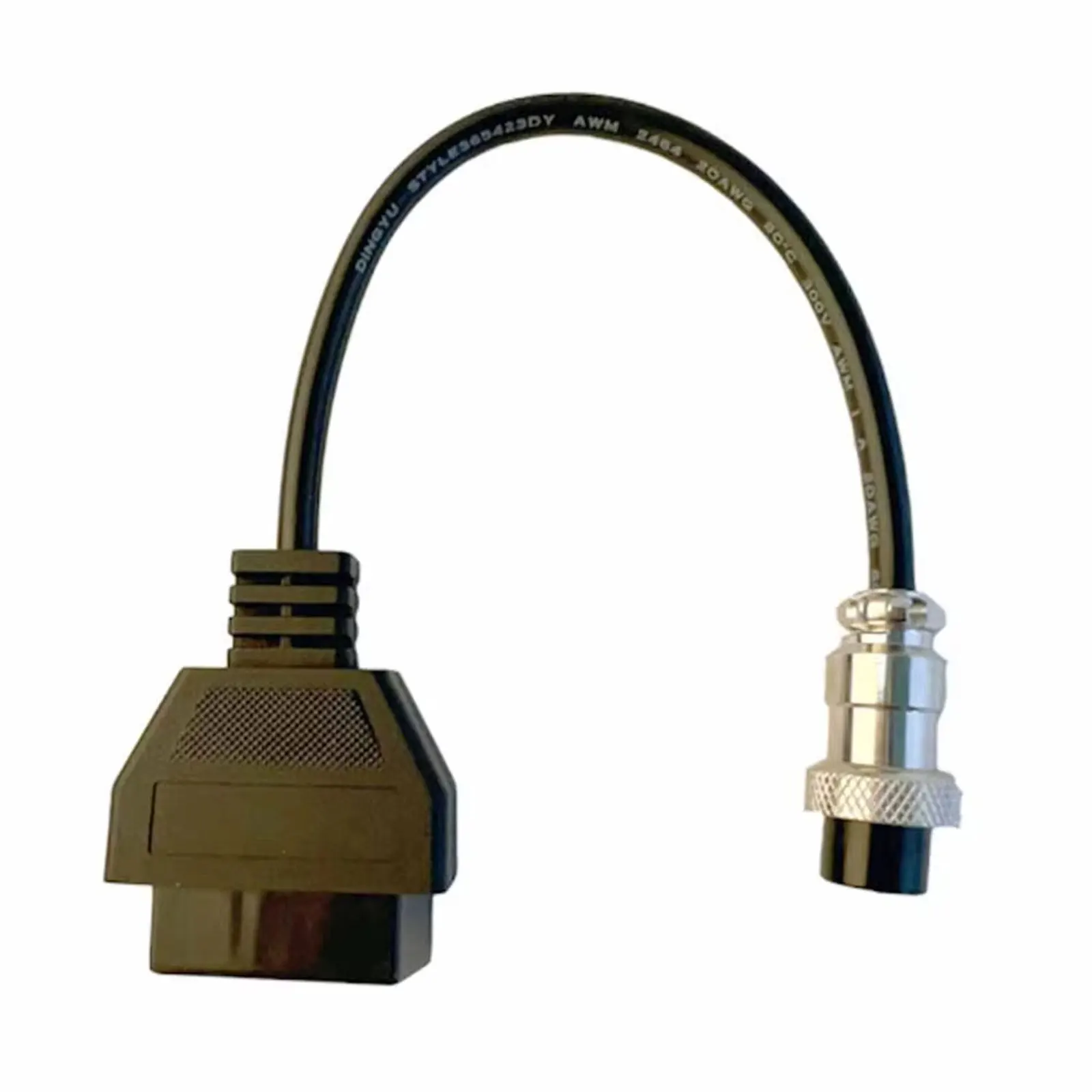 6-Pin OBD2-Diagnoseadapter für PGO Motorräder, 6-Pin Buchse für PIAGGIO Fahrzeuge, Motorrad-Steckverbinder, OBD2-Verlängerungskabel – Detail 5