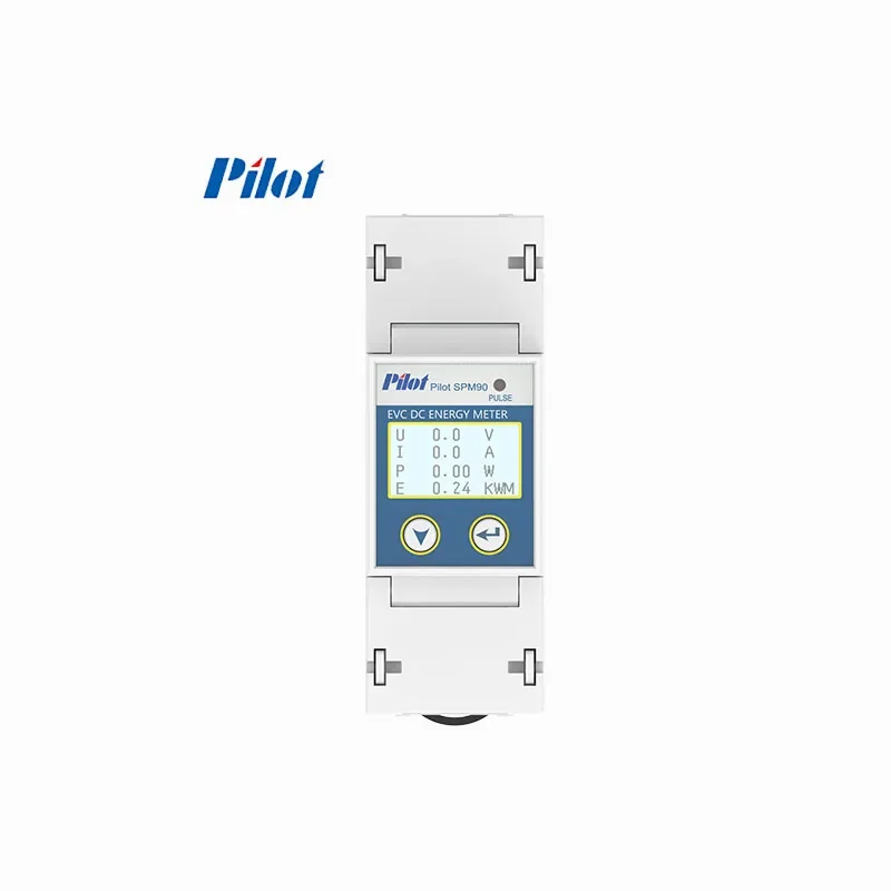 Pilot Single phase power meter SPM90 DC Energy Meter RS485 port